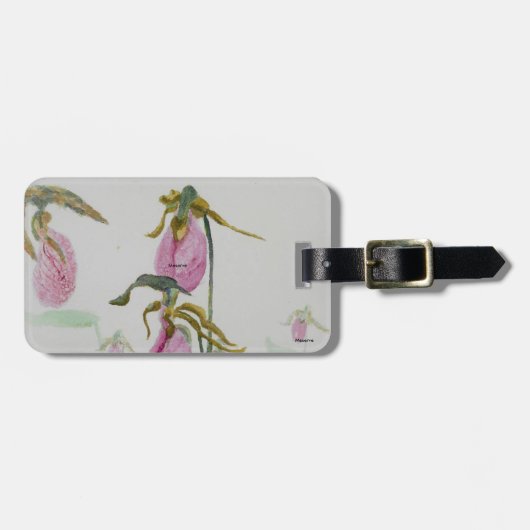 レディースリッパ ラゲッジタグ (正面横)