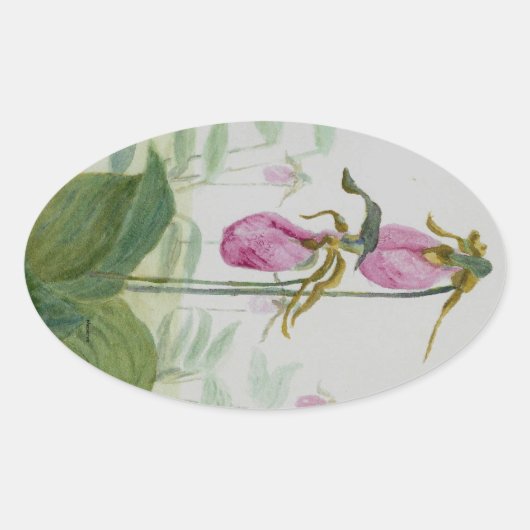 レディースリッパ 楕円形シール (正面)