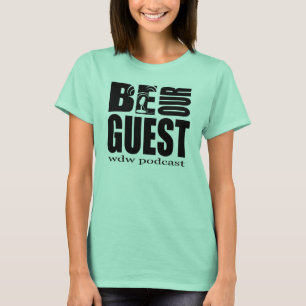 レディースリンガースタイルベビーザゲストポッドキャストTシャツ Tシャツ