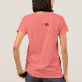 レディースリンガーF@Pシャツ。 Tシャツ (裏面)