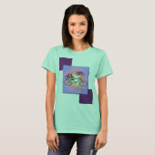 レディースリンガーTシャツ Tシャツ (正面フル)