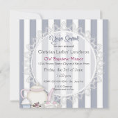 レディースルネオン招待状 – ティータイム 招待状 (裏面)