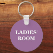 レディースルームのキーチェーン キーホルダー (正面)