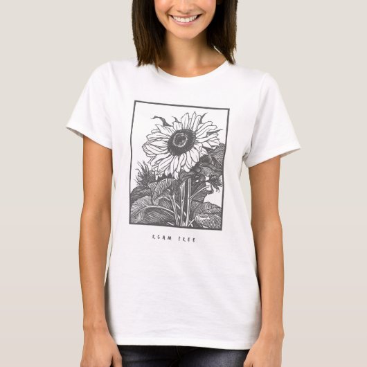 レディースルームフリー Tシャツ (正面)