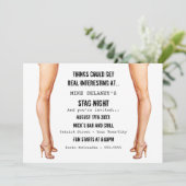 レディースレッグス タグ・ナイト ご招待状 招待状 (スタンド正面)