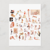 レディースレディースレディース! ポストカード (正面)