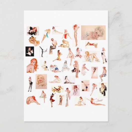 レディースレディースレディース! ポストカード (正面)