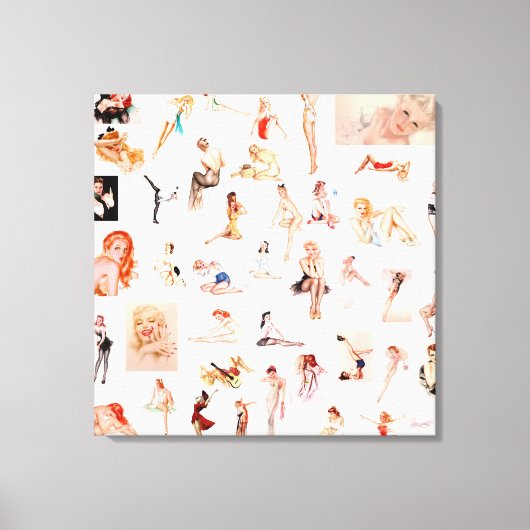 レディースレディース！ キャンバスプリント (正面)