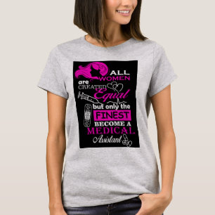 レディース医療助手のTシャツ Tシャツ