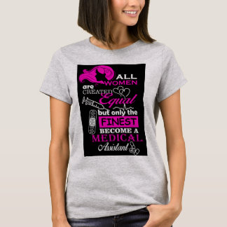 レディース医療助手のTシャツ Tシャツ