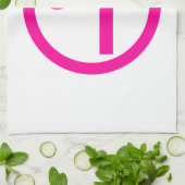 レディース喫煙領域喫煙女性日本の標識 キッチンタオル (折り畳み)