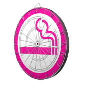 レディース喫煙領域喫煙女性日本の標識 ダーツボード (正面右)