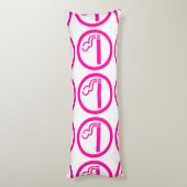 レディース喫煙領域喫煙女性日本の標識 ボディピロー (裏面 (縦))