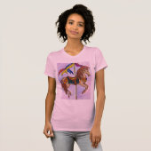 レディース回転木馬Tシャツ Tシャツ (正面フル)