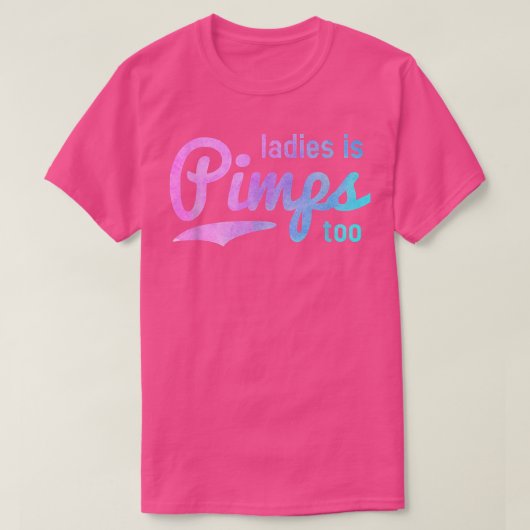 レディース売春あっせん業者TooFemaleボスレディービジネスオーナー Tシャツ (デザイン正面)