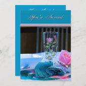 レディース招待状 – その他目的 – Lunchon/dinne 招待状 (正面/裏面)