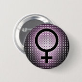 レディース日のグラフィック 缶バッジ (正面&裏面)