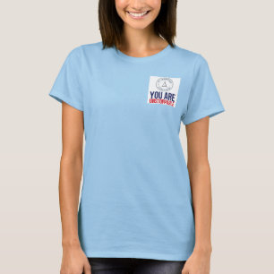 レディース止められないポロです Tシャツ