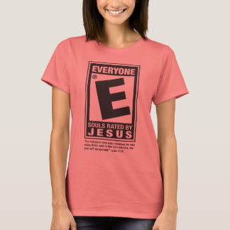 レディース用の格付けEティー Tシャツ