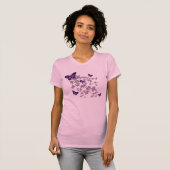 レディース蝶Tシャツ Tシャツ (正面フル)