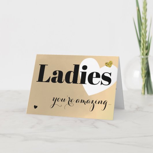 レディース金ゴールドガレンティネの日 シーズンカード (正面)