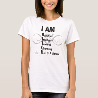 レディース長袖フィットT型 Tシャツ