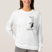 レディース長袖ヤギは私のオブセッションのシャツ Tシャツ (正面)