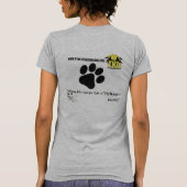 レディース黒帯 Tシャツ (裏面)