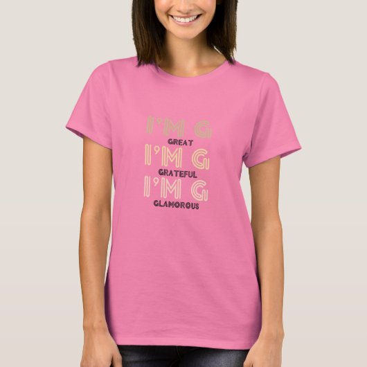 レディース3Gシャツ Tシャツ (正面)