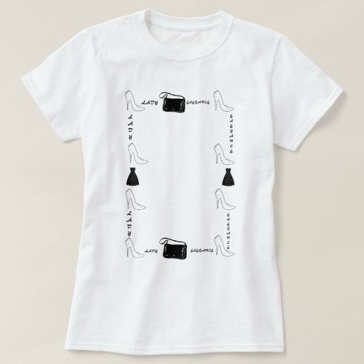 レディース エレガンス コレクション - 女性用 Tシャツ (デザイン正面)