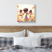 レディース・オブ・春第2巻 キャンバスプリント (インサイチュ (寝室))