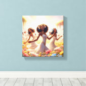 レディース・オブ・春第2巻 キャンバスプリント (インサイチュ (ウッドフロア))