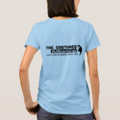 レディース・クルー・シャツ Tシャツ (裏面)