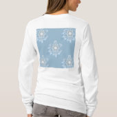 レディース ベーシック ロングスリーブTシャツ Tシャツ (裏面)