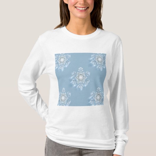 レディース ベーシック ロングスリーブTシャツ Tシャツ (正面)