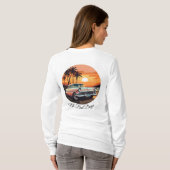 レディース ベーシック 長袖Tシャツ Tシャツ (裏面フル)