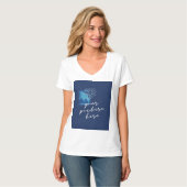 レディース ベーシック Tシャツ (正面フル)