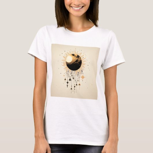 レディース ベーシック Tシャツ (正面)