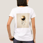 レディース ベーシック Tシャツ (裏面)