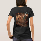 レディース ベーシック Tシャツ (裏面)