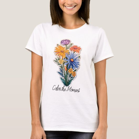 レディース ベーシック Tシャツ (正面)