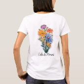 レディース ベーシック Tシャツ (裏面)