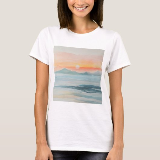 レディース ベーシック Tシャツ (正面)