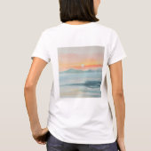 レディース ベーシック Tシャツ (裏面)