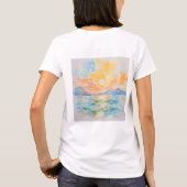 レディース ベーシック Tシャツ (裏面)