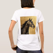 レディース ベーシック Tシャツ (裏面)