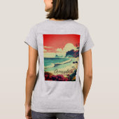 レディース ベーシック Tシャツ (裏面)