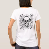 レディース ベーシック Tシャツ (裏面)
