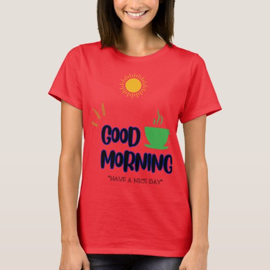 レディース ベーシック Tシャツ (正面)