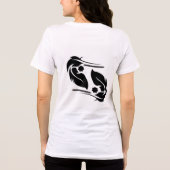 レディース ベーシック T シャツ (裏面)